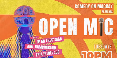 Tuesday Night English Stand-Up Comedy Open Mic | Comedy on Mackay