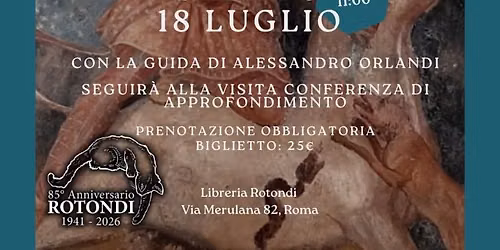 Visita guidata al Mitreo di San Clemente e conferenza sul mitraismo - con Alessandro Orlandi