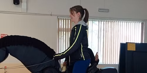 Simulator with Esther Groen