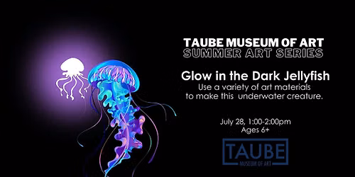 Glow in the Dark Jellyfish - Summer Art Series