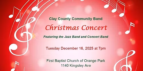 Clay County Community Band - Christmas Concert