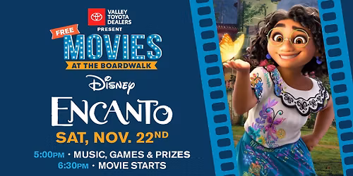 Free Movies at the Boardwalk: Encanto