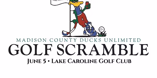 2026 Madison County DU Golf Scramble 