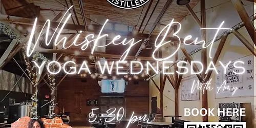 Whiskey Bent: Yoga Wednesdays at Bayou Terrebonne Distillers 