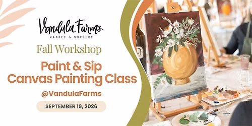 Paint & Sip Workshop