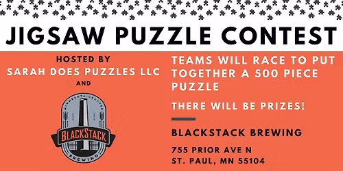 1980s THEMED Team Jigsaw Puzzle Contest at BlackStack Brewing - May 2026