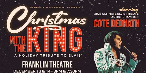 An Elvis Christmas at Waco Hippodrome Theatre