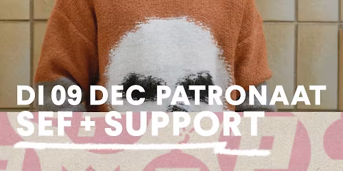 UITVERKOCHT | Sef + Support | Patronaat Haarlem