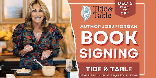 "You Can Cook Any THING!" Book Signing at Tide & Table