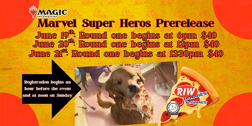 MTG Marvel Super Heros Prerelease