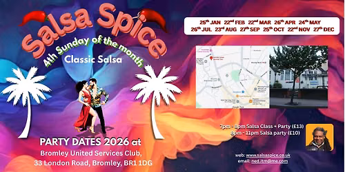 Salsa Spice Dance Bromley Kent