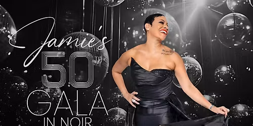 Jamies 50th Gala in Noir