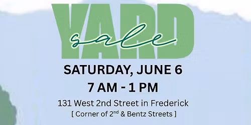 YARD SALE @ Calvary UMC Frederick