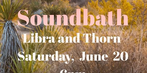 Summer Solstice Soundbath