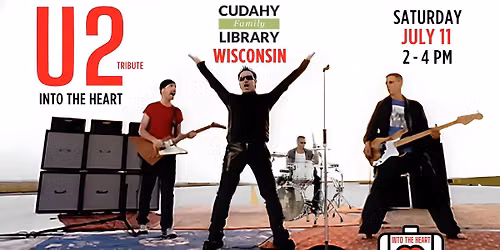 U2 Tribute in Milwaukee, WI - Cudahy Library (Outdoor Show)
