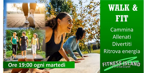 WALK & FIT  prenota gratis,paga in palestra