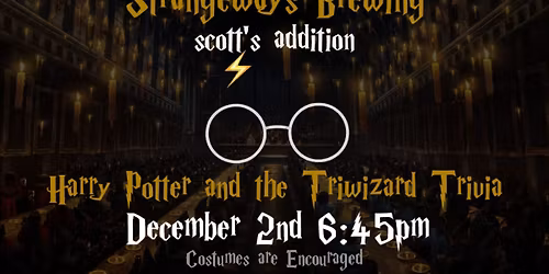 Harry Potter - Strangeways Brewing Scott's Addition
