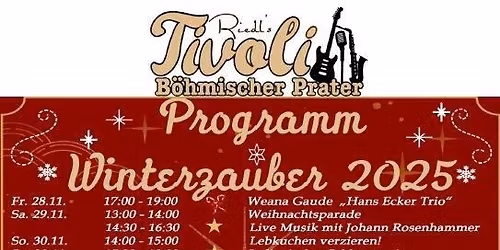 UHRsprung beim Winterzauber im Tivoli