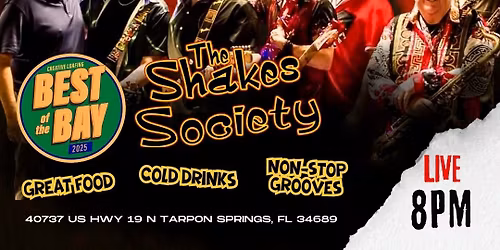 WHISKEY WINGS TARPON SPRINGS HOSTS HALLOWEEN WITH THE SHAKES SOCIETY