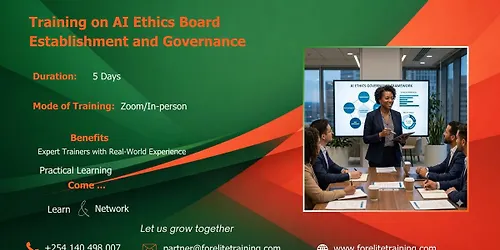 Training on AI Ethics Board Establishment and Governance