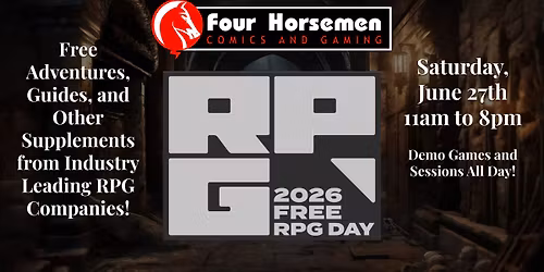 Free RPG Day 2026