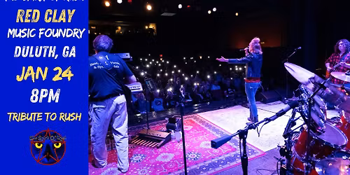 The Spirit of Rush Returns to Red Clay Music Foundry!