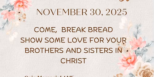 Quarterly Love Feast