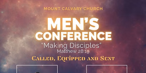 Men\u2019s Conference \u201cMaking Disciples\u201d