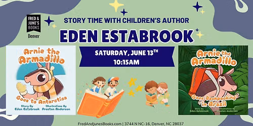 Story Time Popup with Children's Author Eden Estabrook (Denver)