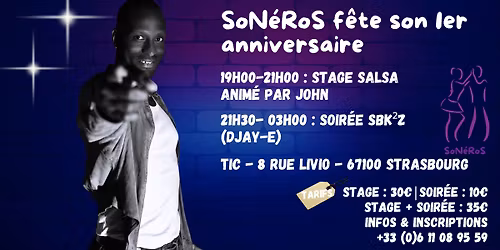 STAGE SALSA + SOIR\u00c9E SBK\u00b2Z SP\u00c9CIAL \ud83c\udf82