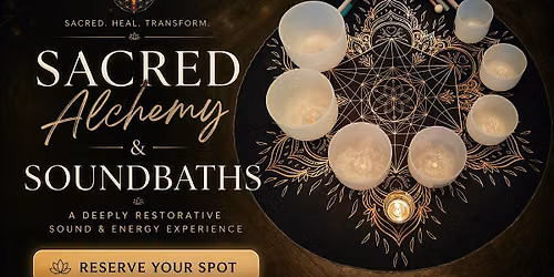 Sacred Alchemy Soundbath at Eneray Holistic Center
