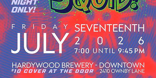 The Atkinsons and Giant Squid are back at Hardywood 7\/17!