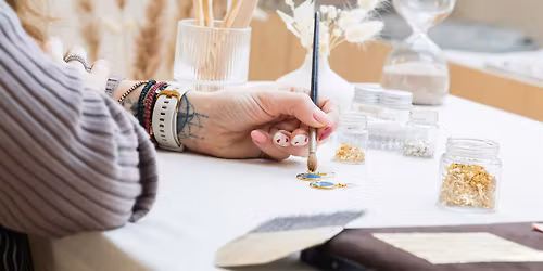 Schmuckworkshop mit echtem Blattgold