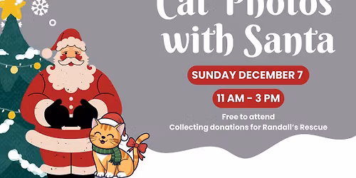 Cat Photos with Santa