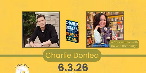 Charlie Donlea in conversation with Colleen Cambridge