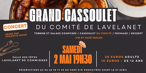 GRAND CASSOULET CONCERT