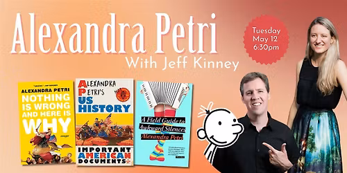Alexandra Petri with Jeff Kinney