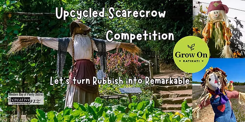 Upcycled Scarecrow Competion