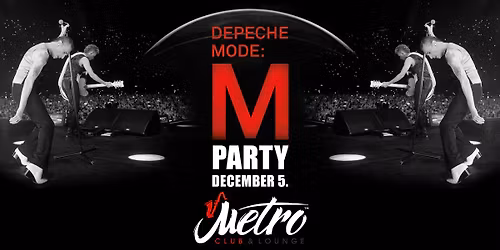100% DEPECHE MODE \/ M ETRO