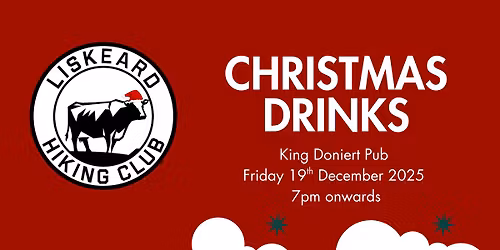Liskeard Hiking Club Christmas Drinks