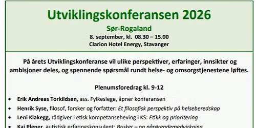 Utviklingskonferansen 2026