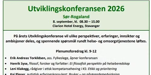 Utviklingskonferansen 2026