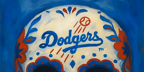 Dia de Los Dodgers Sip & Paint