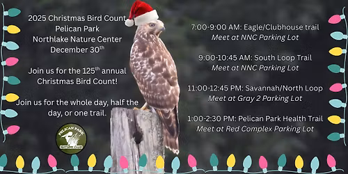 Pelican Park \/ Northlake Nature Center Christmas Bird Count