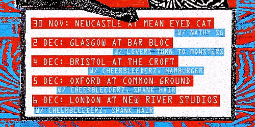 Divine Schism: Dim Wizard + Cheerbleederz + Spank Hair