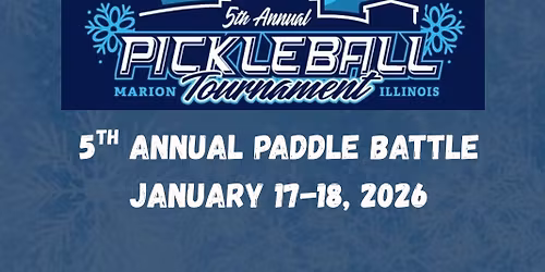 The 5th Annual Winter Paddle Battle Pickleball Tournament