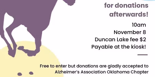 Alzheimer\u2019s Fundraiser Trail Ride