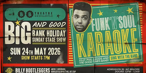 FUNK N SOUL KARAOKE - Sing with the band!