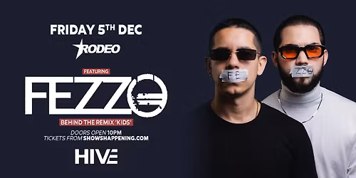 RODEO pres. FEZZO | HIVE CLUB
