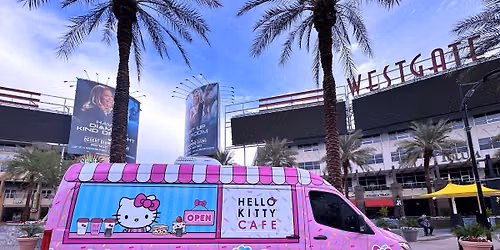 Hello Kitty Cafe Truck Central - Glendale Appearance